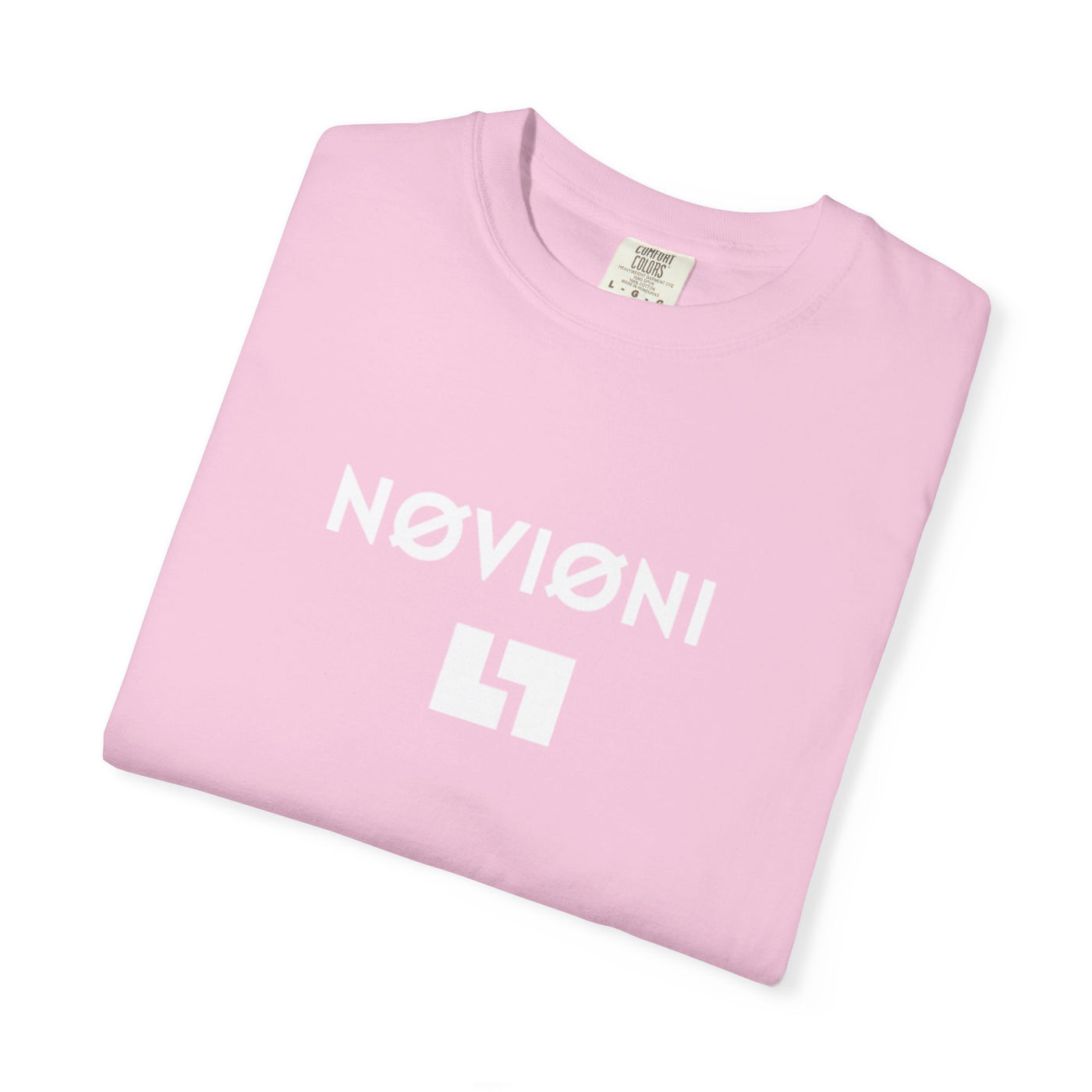 Garment-Dyed T-shirt with Novioni Design