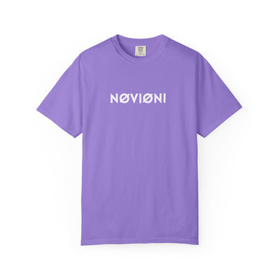 Garment-Dyed T-shirt with Novioni Design