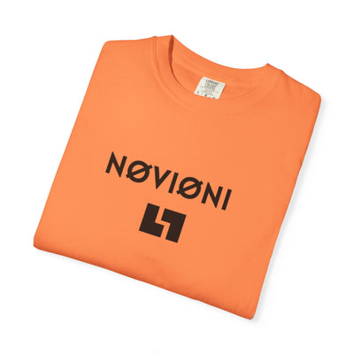 Garment-Dyed T-shirt with Novioni Design