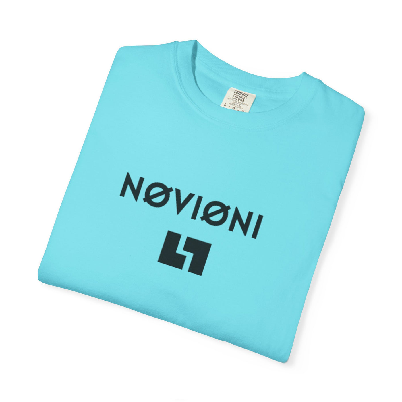 Garment-Dyed T-shirt with Novioni Design