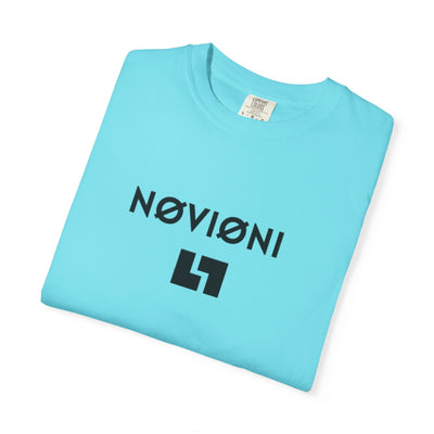 Garment-Dyed T-shirt with Novioni Design