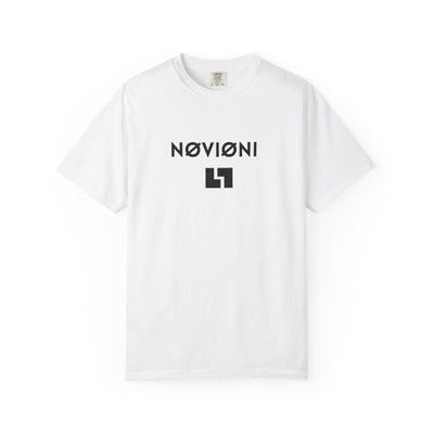 Garment-Dyed T-shirt with Novioni Design