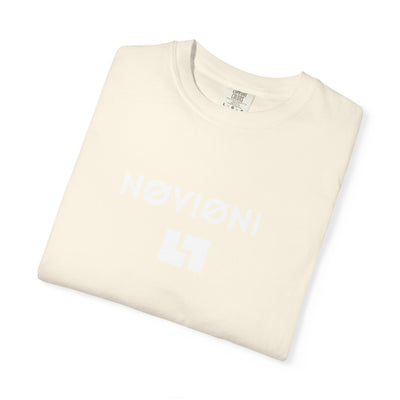 Garment-Dyed T-shirt with Novioni Design
