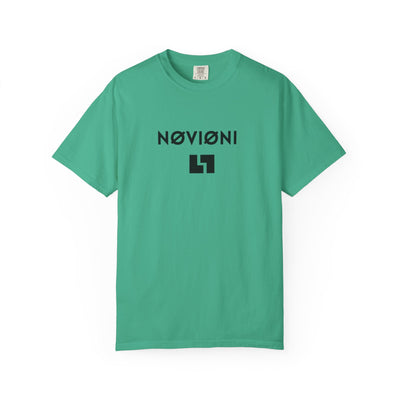 Garment-Dyed T-shirt with Novioni Design