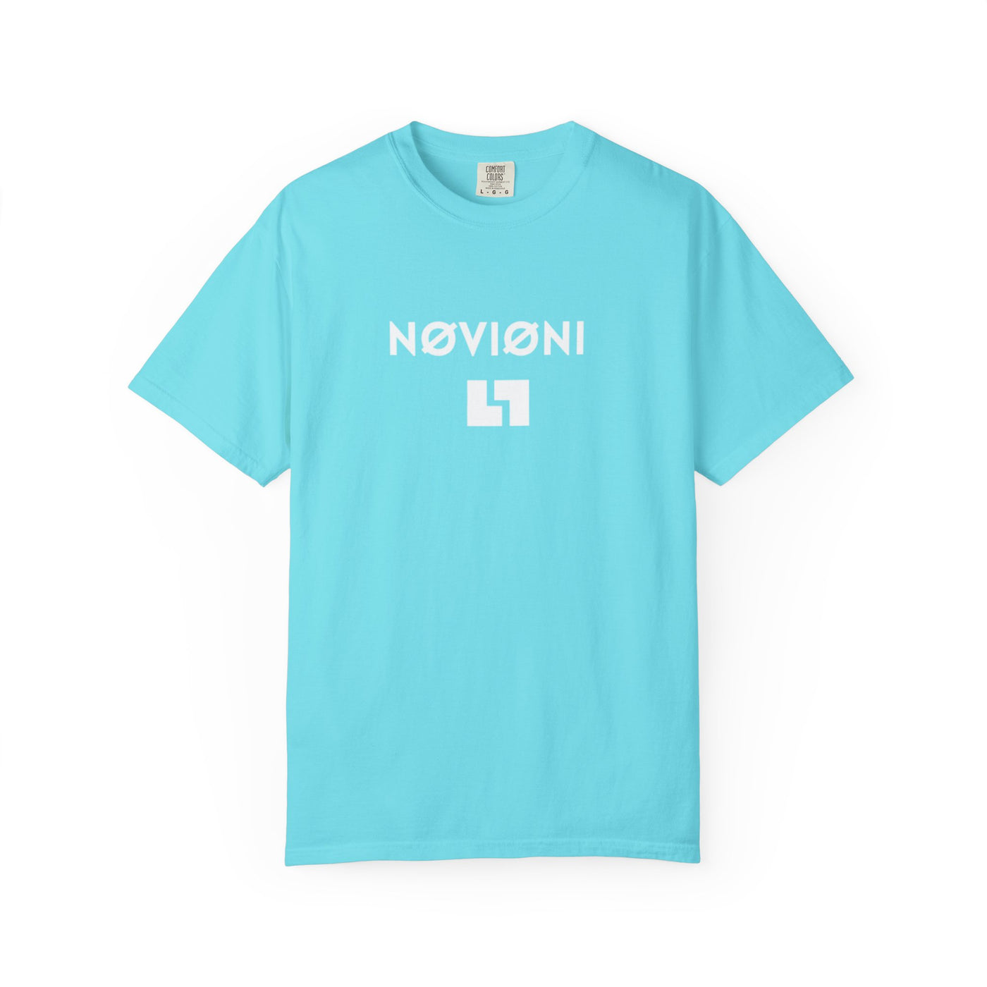 Garment-Dyed T-shirt with Novioni Design